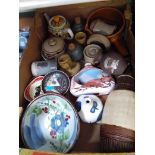 Studio pottery - 22 items including Tenby, Dunster and Wye