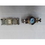 A Dolce & Garbana ladies wristwatch and a Pulsar 'Spoon' ladies wristwatch.