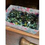 A box of marbles.