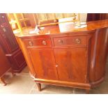 A Bevan Funnell Reprodux mahogany cabinet, length 107cm, depth 40cm & height 82cm.