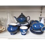 Denby ‘Boston’ table wares including a teapot - 21 pieces