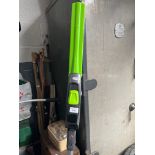 A Gtech electric hedge trimmer.
