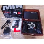 A Minox Digital Classic Camera 14.0, boxed with accessories, appear unused.