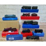 Eight assorted locomotives to include Hornby EDL11 "Silver King" 3-rail no.60016 with tender, Tri-