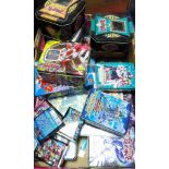 A quantity of Yu-Gi-Oh cards including first editions, album, tins, etc.