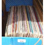 A mixed collection of approx. 70 Rock, Folk, Blues & Jazz LPs - to include Sparks, Atlantis, Bob