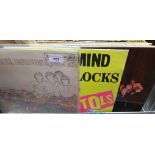 15 vinyl LP records including originals, Sex Pistols, Rolling Stones, Beatles, Temptations, etc.