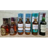 6 bottles of assorted scotch whisky to include 2 x Chivas Regal blended 12, 2 x Glen Keith