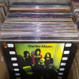 A collection of classic rock & prog, over 70 LPs including The Who, Yes, Deep Purple, Traffic,