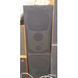 A pair of Mission 707 speakers.