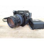 A Zenza Bronica SQ-A medium format SLR camera, serial no. 1251186, Zenzanon-PS 1:4 f=150mm lens,