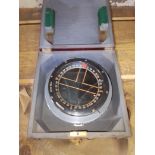 An WW2 RCAF type P8 compass, the top rim marked No158641.D, plaque marked 'The Ontario Hughes