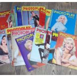 Approx. 30 assorted Photoplay magazines.