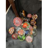 A bag of paperweights