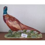 Beswick pheasant (1225) Length 25cm, height 20cm