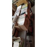 12 boxes containing large collection of classical vinyl records.