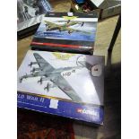 Corgi Aviation Archive, two boxed model aircraft; AA34005 Liberator & AA37202 HP Hallifax B.III.