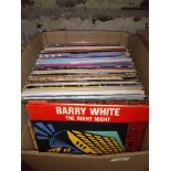 A collection of approx. 120 soul/disco & funk 12"records to include Michael Jackson, Barry White,