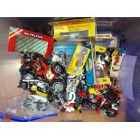 A quantity of assorted die-cast motorcycles including Lesney, Matchbox, Britains etc.