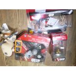 Star Wars toys including C-3PO bobble head, Force Awakens play set, talking plush toy and Box