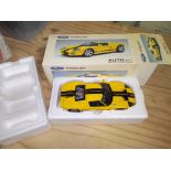 An Auto Art Millenium Ford GT die-cast model.