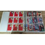 An album containing 420 Pro Set football collectors cards comprising two full sets.