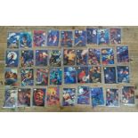 114 Marvel Master Collection collectors cards.