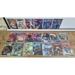 20 mixed DC comics including Dr. Fate, Batman, Batwoman, etc.