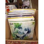 A box of approx. 52 LPs, circa 1960s and later including Lulu, Buddy Holly, Franky Valli etc.