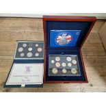 Two Royal Mint proof sets comprising Executive Proof 2004 and 1983.