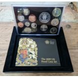 A Royal Mint 2009 UK Proof Coin set, including the 'Kew Gardens' 50p; encapsulated in Royal Mint box