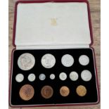 A Royal Mint 1937 George VI Specimen Proof Set.