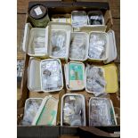 A large box of assorted world coins to include GB, American & Irish etc.