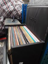 Two cases of LP records