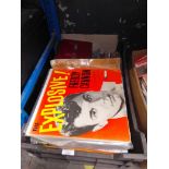 A box of assorted LPs & 45s