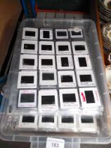 A box of approx. 1000 flower slides