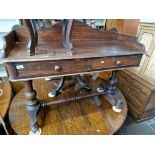 A 19th century mahogany washstand.