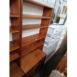 A G Plan teak cabinet bookcase.