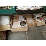 Five boxes of collectors plates