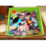 A box of pre drilled and polished stones