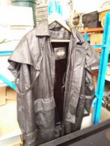 Guide Gear leather Duster coat, size 2X