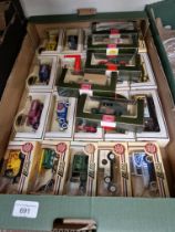 25 Lledo model vehicles including 5 from Days Gone Military Collection - all boxed