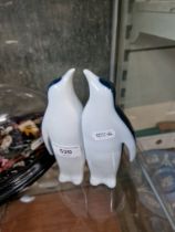 A Bing & Grondahl ceramic penguins figurine.