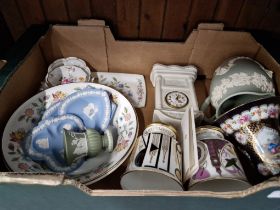 Quality ceramics including Minton, Royal Crown Derby and Wedgwood etc. together with the Coalport