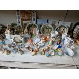 A collection of Beatrix pottery collectables, Royal Albert, Beswick, etc. etc.