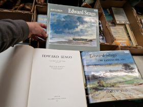 Edward Seago, A review of the years 1953-1964, signed copy, 21/50, together with two other books