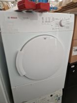 A Bosch Serie 3 tumble dryer.