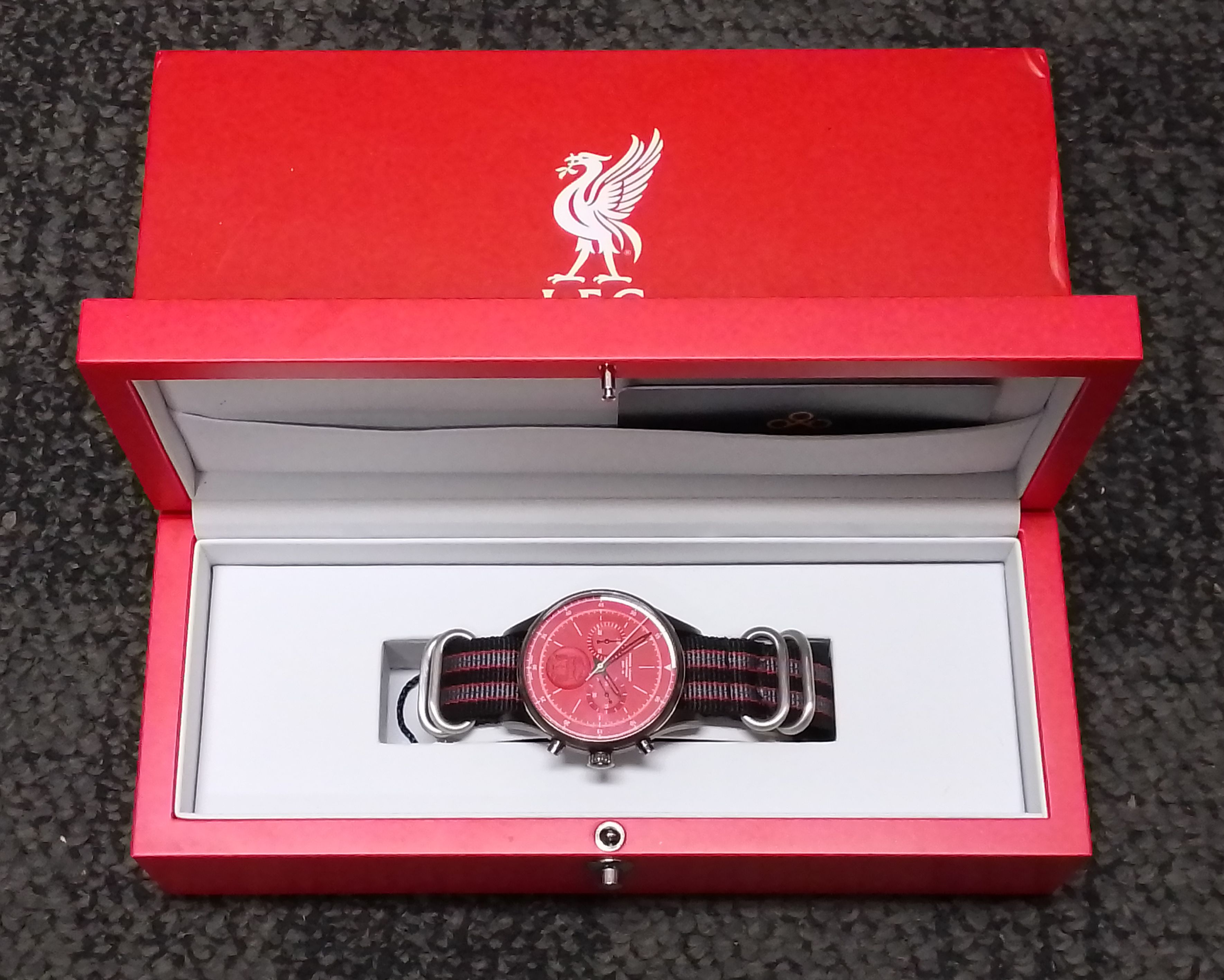 A Tribus Liverpool FC Premier League Champions 2019/20 wristwatch, with box.