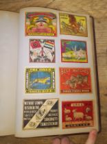 Japan, one album, extensive collection of Japanese matchbox labels, circa 1900 and later,