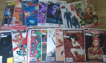 28 Marvel comics.